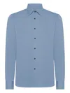 Rrd Long-sleeve Button-down Shirt In Blue