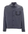 Rrd Terzilight Overshirt With Classic Collar In Black