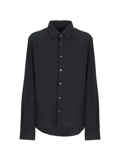 Rrd Long-sleeve Oxford Shirt In Black