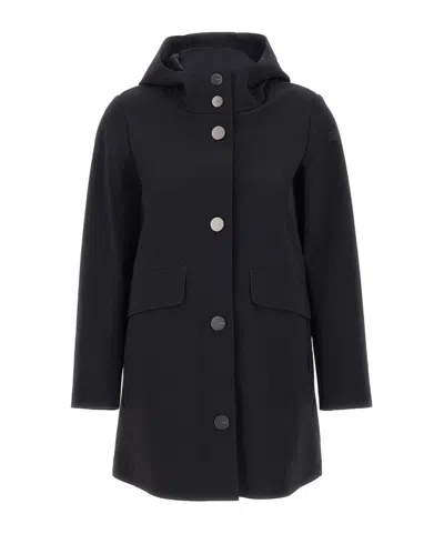 Rrd Long-sleeve Parka In Black