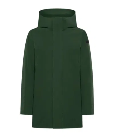 Rrd Long-sleeved Hooded Parka Down Jacket In Green