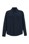 Rrd Press-stud-fastening Jacket In Blue