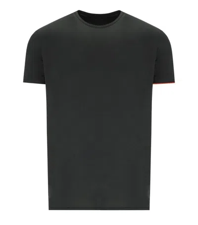 Rrd Macro Forest Green T-shirt In Black