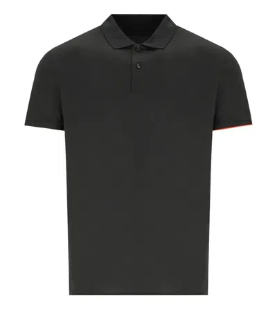 Rrd Macro Military Green Poloshirt In Black