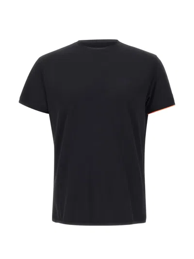 Rrd Macro Short-sleeve Trim-detail T-shirt In Black
