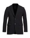 Rrd Man Blazer Black Size 36 Polyamide, Elastane