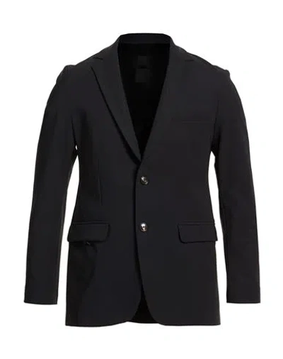 Rrd Man Blazer Black Size 36 Polyamide, Elastane