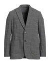 Rrd Man Blazer Black Size 44 Polyamide, Elastane In Gray
