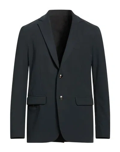 Rrd Man Blazer Charcoal Size 34 Polyamide, Elastane In Grey