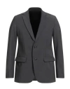 Rrd Man Blazer Charcoal Size 42 Polyamide, Polyester, Elastane In Gray