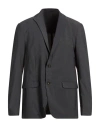 Rrd Man Blazer Charcoal Size 42 Polyester, Elastane In Gray