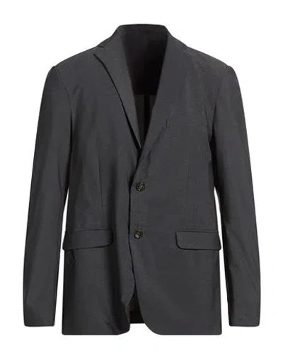 Rrd Man Blazer Charcoal Size 42 Polyester, Elastane In Gray