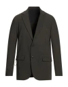 Rrd Man Blazer Dark Green Size 42 Polyamide, Elastane
