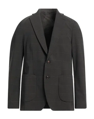 Rrd Man Blazer Lead Size 38 Polyamide, Elastane In Grey