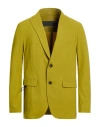 Rrd Man Blazer Lime Green Size 38 Polyamide, Elastane In Gold