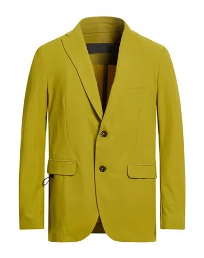 Rrd Man Blazer Lime Green Size 38 Polyamide, Elastane