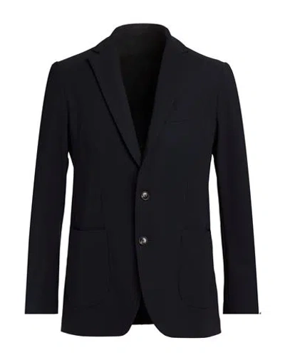Rrd Man Blazer Midnight Blue Size 42 Polyamide, Elastane