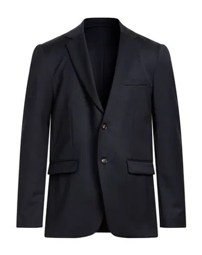 Rrd Man Blazer Midnight Blue Size 42 Virgin Wool, Elastane