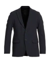 Rrd Man Blazer Midnight Blue Size 44 Polyamide, Elastane In Blue