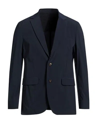 Rrd Man Blazer Midnight Blue Size 44 Polyamide, Elastane
