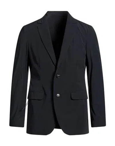 Rrd Man Blazer Midnight Blue Size 46 Polyamide, Elastane In Multi
