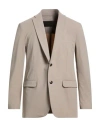Rrd Man Blazer Taupe Size 42 Polyamide, Elastane In Neutral