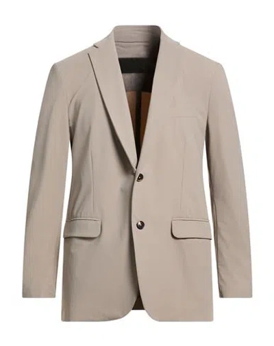Rrd Man Blazer Taupe Size 42 Polyamide, Elastane In Neutral