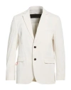 Rrd Man Blazer White Size 46 Cotton, Polyamide, Elastane