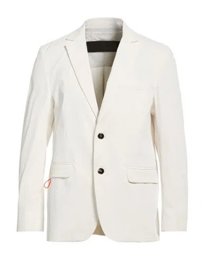 Rrd Man Blazer White Size 46 Cotton, Polyamide, Elastane
