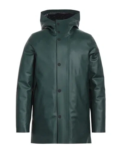 Rrd Man Jacket Dark Green Size 36 Polyurethane, Elastane
