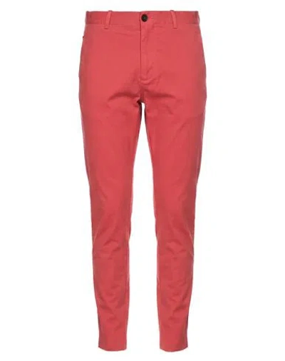 Rrd Man Pants Coral Size 32 Polyamide, Elastane In Red