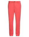 Rrd Man Pants Coral Size 40 Polyamide, Elastane In Red