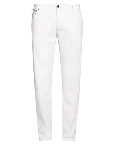 Rrd Man Pants White Size 38 Polyamide, Elastane