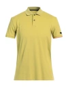 Rrd Man Polo Shirt Acid Green Size 38 Cotton, Polyamide, Elastane