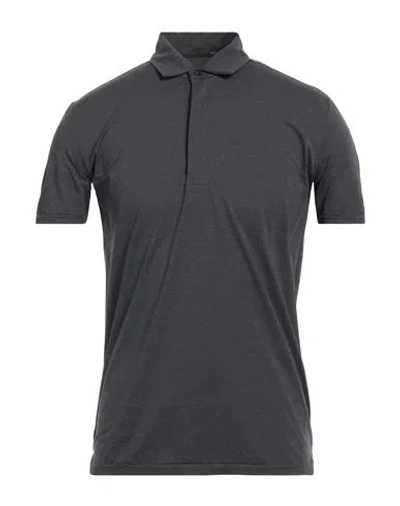 Rrd Man Polo Shirt Charcoal Size 48 Polyamide, Elastane In Grey