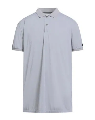 Rrd Man Polo Shirt Grey Size 48 Polyamide, Elastane In Gray