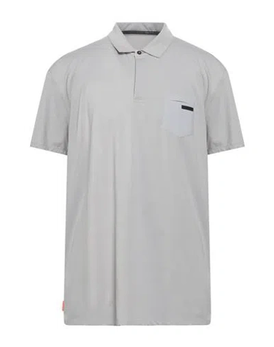 RRD RRD MAN POLO SHIRT LIGHT GREY SIZE 48 COTTON, ELASTANE