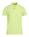 Rrd Man Polo Shirt Lime Green Size 46 Polyamide, Elastane In Multi