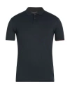 Rrd Man Polo Shirt Midnight Blue Size 34 Cotton, Polyamide, Elastane