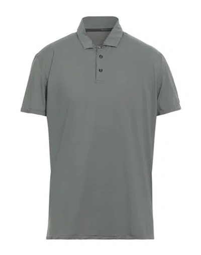 Rrd Man Polo Shirt Military Green Size 36 Polyamide, Elastane