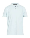 Rrd Man Polo Shirt Sky Blue Size 46 Polyamide, Elastane