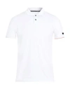 Rrd Man Polo Shirt White Size 36 Cotton, Polyamide, Elastane