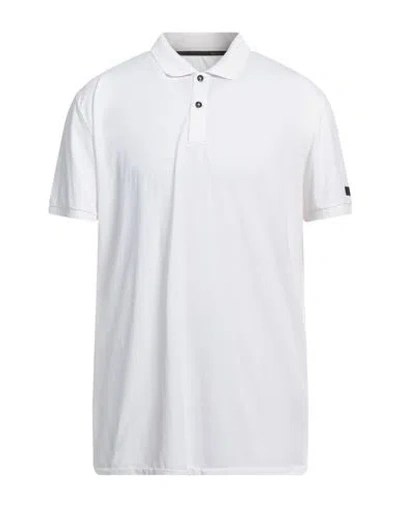 Rrd Man Polo Shirt White Size 42 Polyamide, Elastane