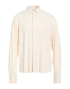 Rrd Man Shirt Beige Size 48 Polyamide, Elastane In Multi