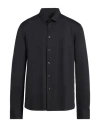 Rrd Man Shirt Black Size 46 Polyamide, Elastane