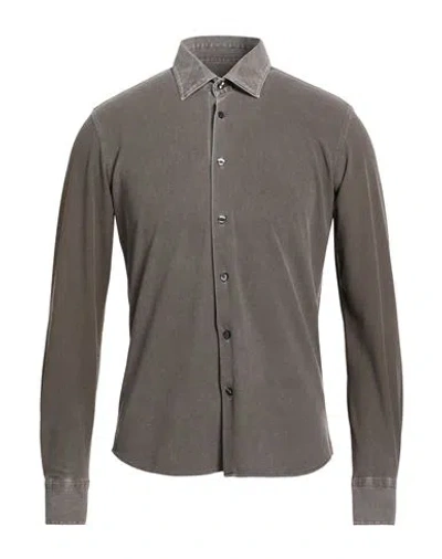 Rrd Man Shirt Grey Size 46 Polyamide, Elastane In Gray