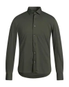 Rrd Man Shirt Military Green Size 36 Polyamide, Elastane