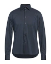 Rrd Man Shirt Navy Size 42 Polyamide, Elastane