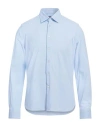 Rrd Man Shirt Sky Blue Size 40 Polyamide, Elastane