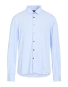 Rrd Man Shirt Sky Blue Size 44 Polyamide, Elastane